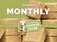 Cookie Club - One Dozen Monthly