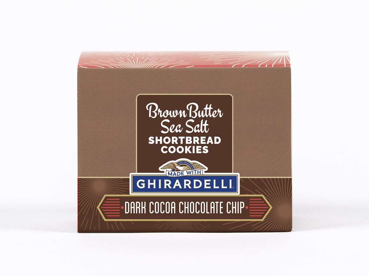 Dark Cocoa Chocolate Chip Made with Ghirardelli® Half Dozen