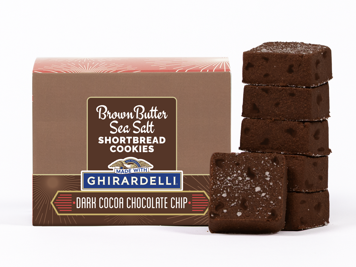 Dark Cocoa Chocolate Chip Made with Ghirardelli® Half Dozen
