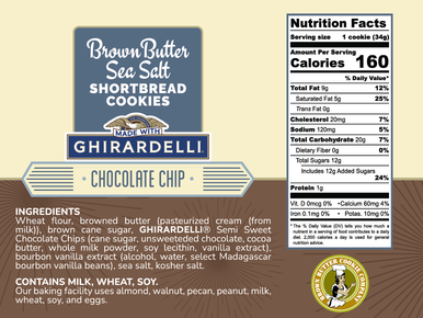 Chocolate Chip Made with Ghirardelli® Half Dozen